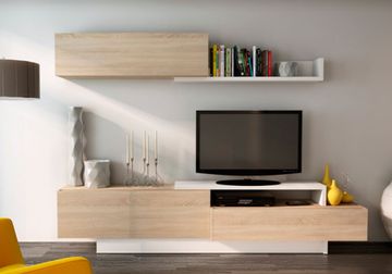 Mueble en madera de TV